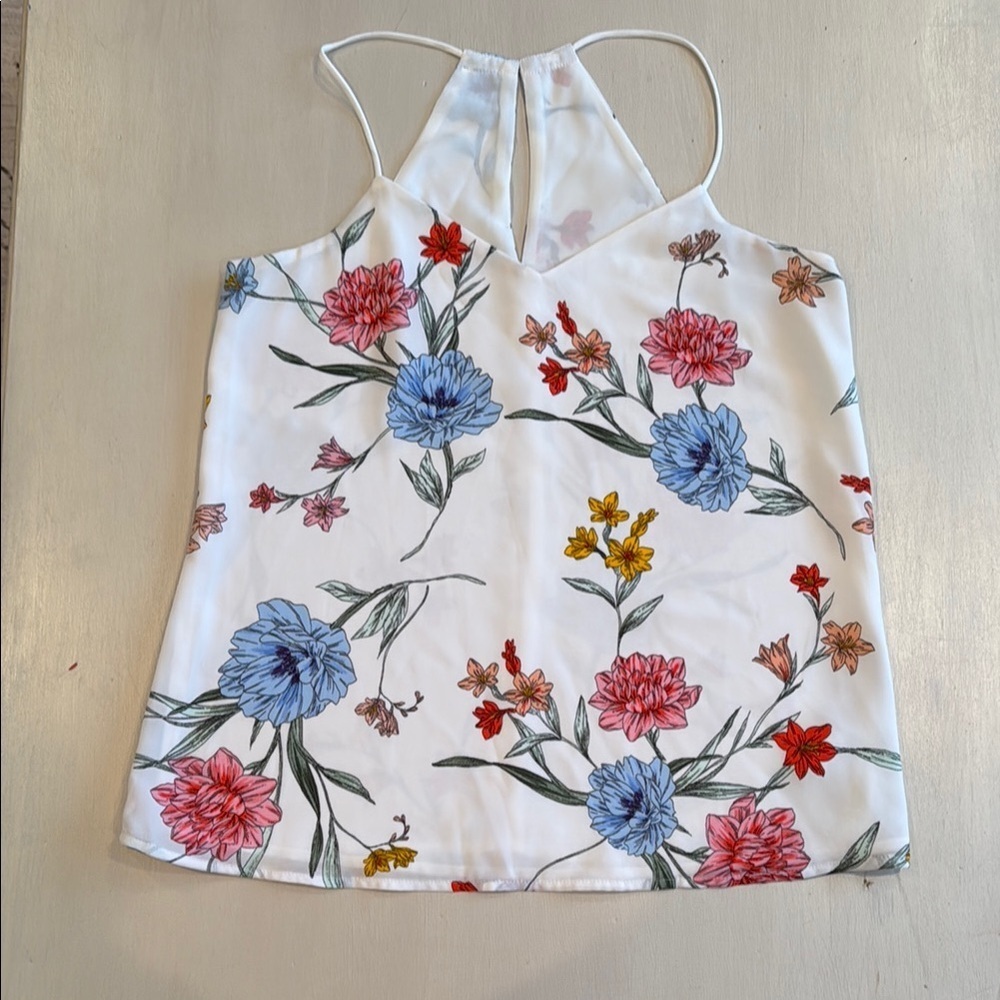 Floral Halter Top